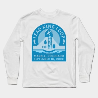 Lead King Loop 2022 — pantone 2995 Long Sleeve T-Shirt